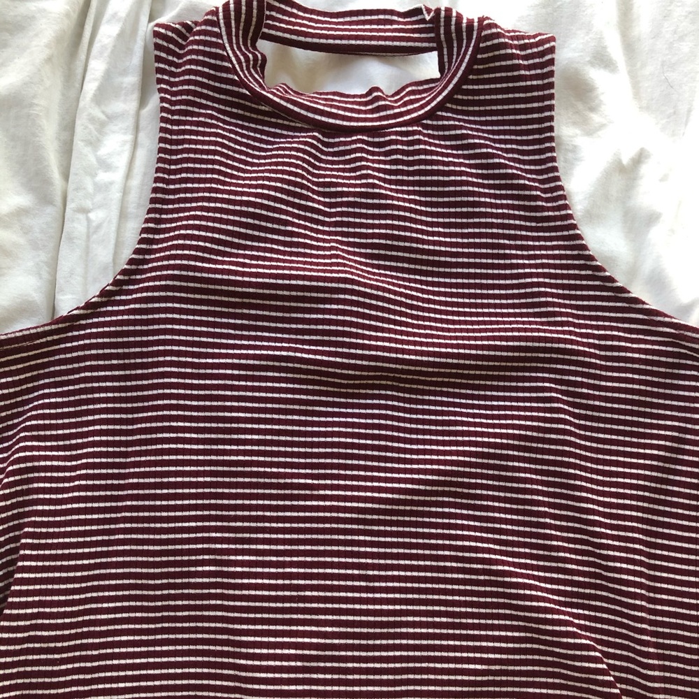 art class cropped tank top
